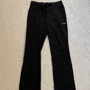 Grey’s Anatomy black cargo scrubs, XS